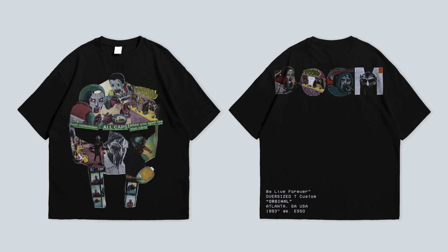 MF DOOM Oversized Shirt